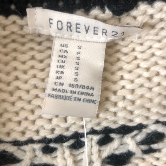 Fairisle sweater from Forever 21 NWT - Picture 7 of 10